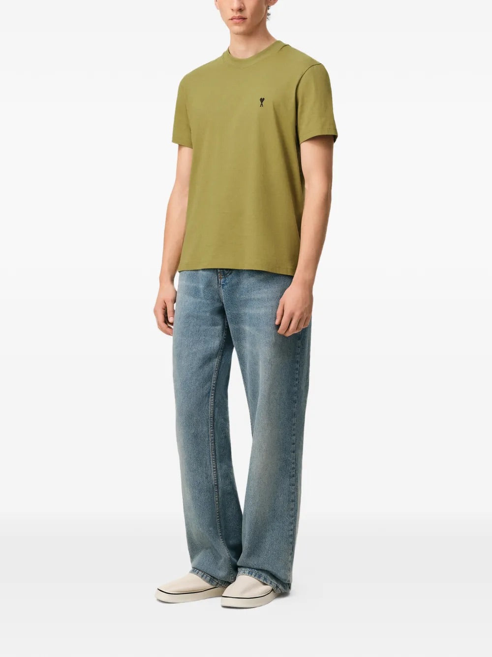 TSHIRT WITH CONTRASTED AMI DE COEUR