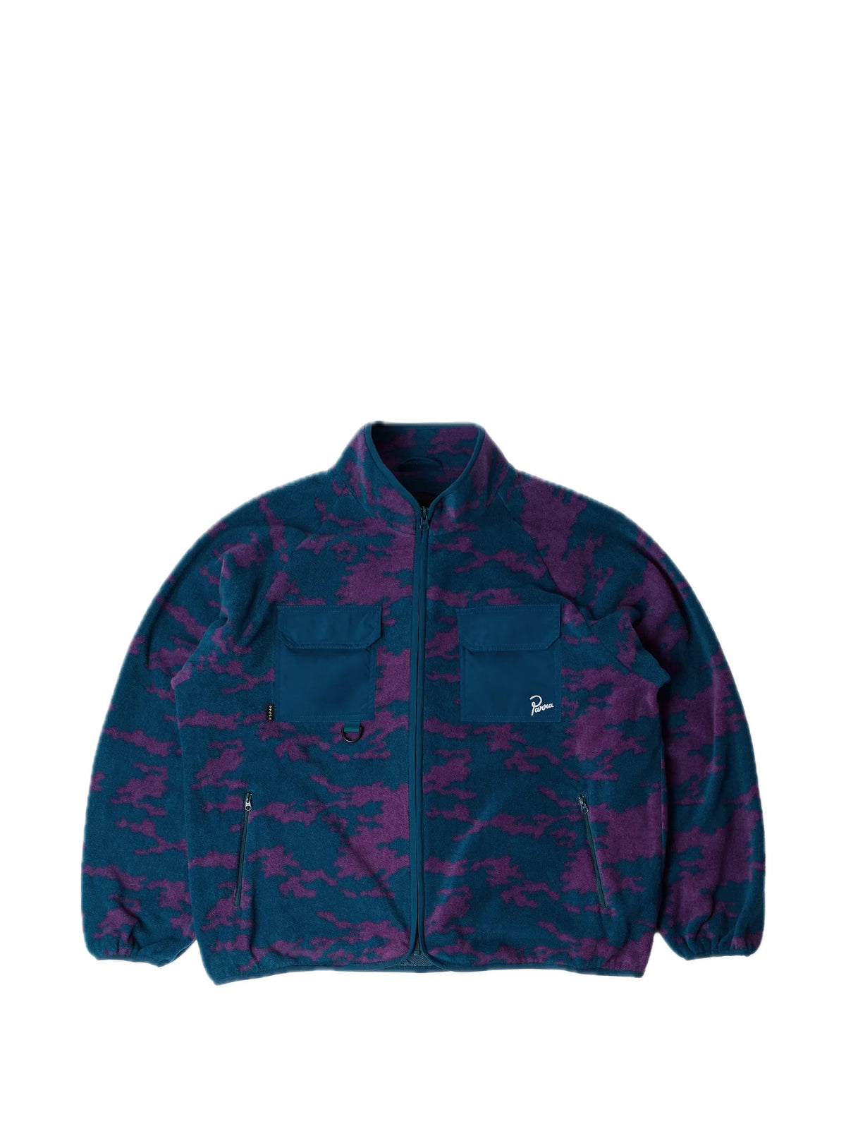 Parra Purple Darwin Camo Fleece