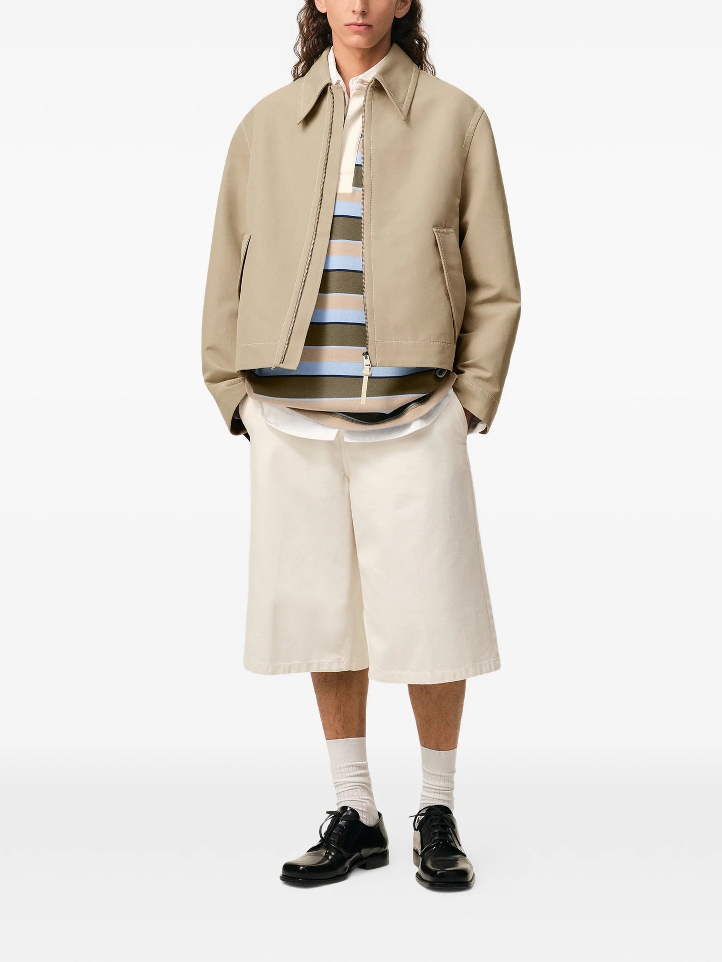 AMI Blouson Zipped Jacket