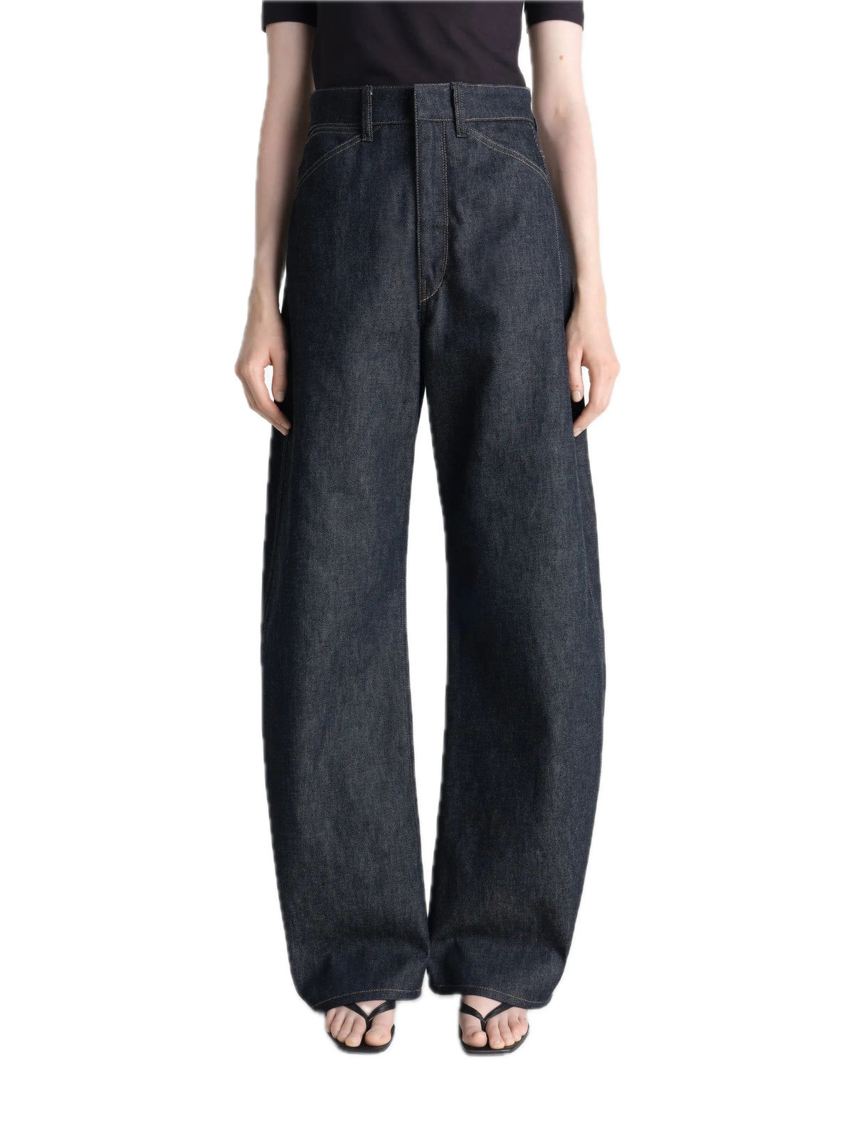 Lemaire High Waisted Curved Pants