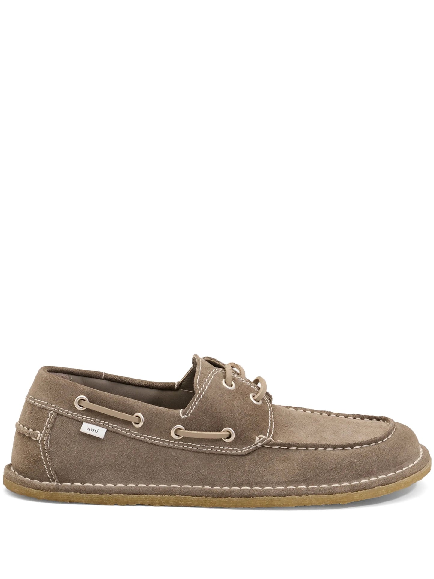 Ami Suede Boat Shoes