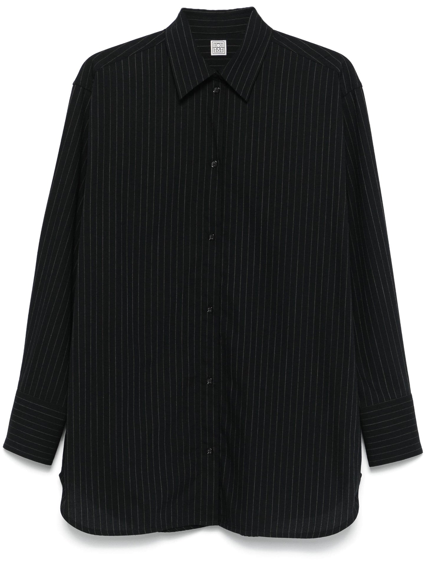 Relaxed Pinstriped Shirt