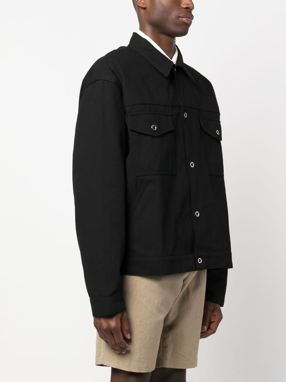 Cotton Blend Overshirt