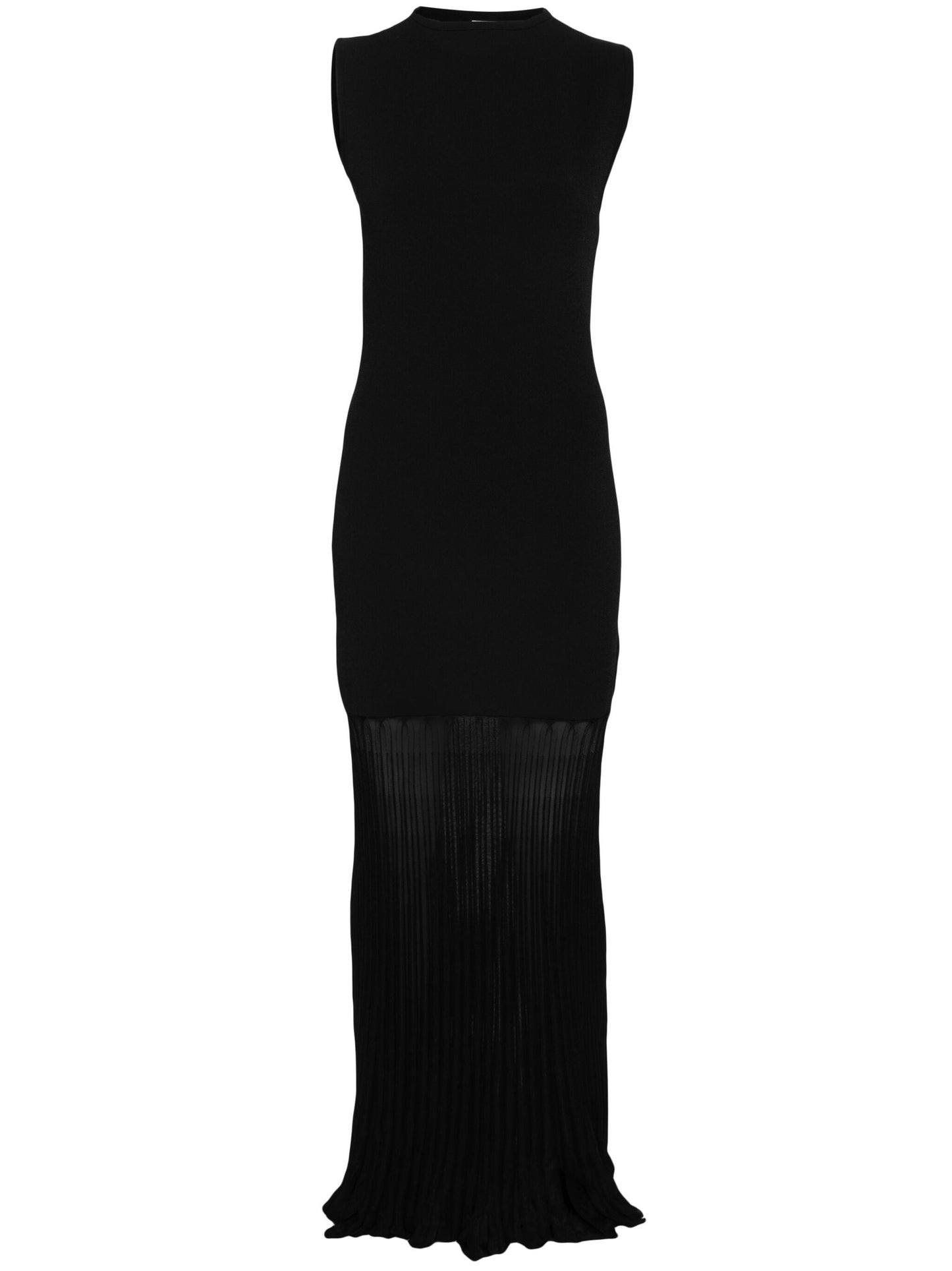 Plissè Knitted Evening Dress