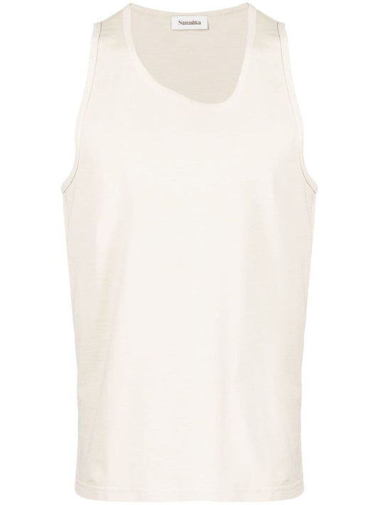 Tank With Angled Neckline