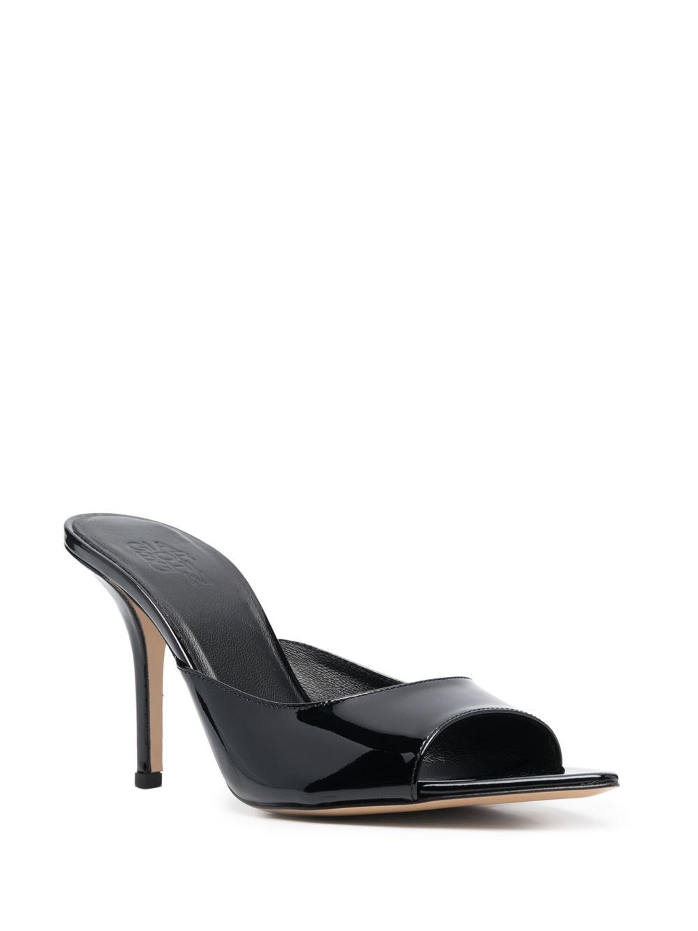 Perni 04 Patent Pointed Mule