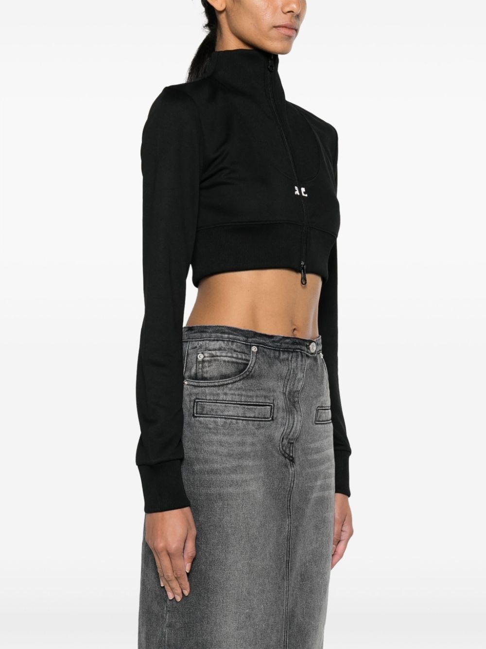 Cropped Jacket Max Rib TrackSuit