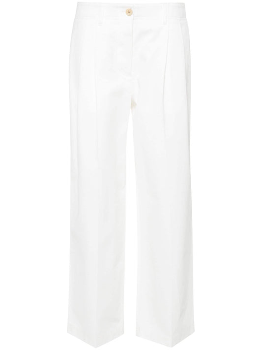 Pantaloni in twill rilassati