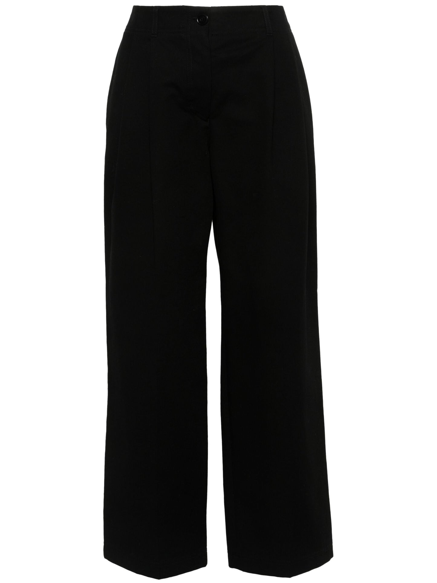 Relaxed Twill Trousers