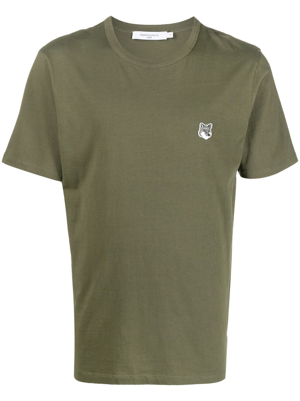 Grey Fox Head Patch Classic Tee Shirt